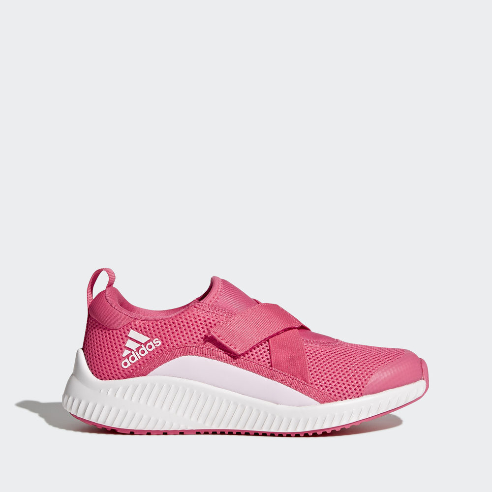 Adidas Fortarun X - παπουτσια για τρεξιμο για κοριτσια - Ροζ/Μπλε/Ροζ/Ασπρα,Μέγεθος: EU 27 – 39 1/3